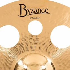 MEINL Byzance Brilliant Trash Crash Cymbal 18 in.