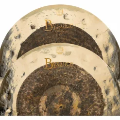 MEINL Byzance Extra Dry Dual Hi-Hat Cymbal Pair 15 in.