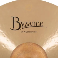 MEINL Byzance Traditional Polyphonic Crash Cymbal 18 in.