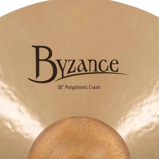 MEINL Byzance Traditional Polyphonic Crash Cymbal 18 in.
