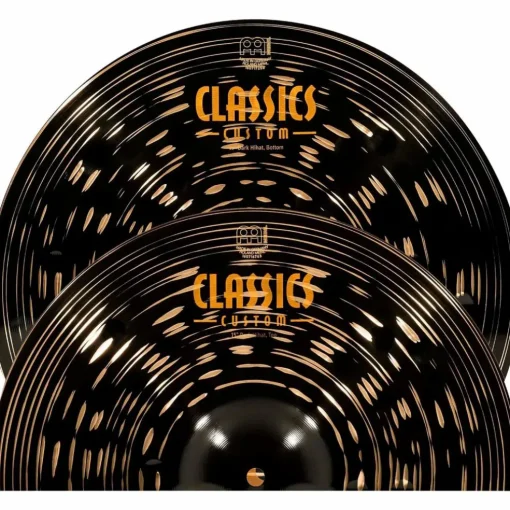 MEINL Classics Custom Dark Hi-Hat Cymbal Pair 15 in.