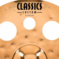 MEINL Classics Custom Trash Crash Cymbal 18 in.