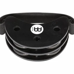 MEINL Foot Tambourine Steel Jingles Black