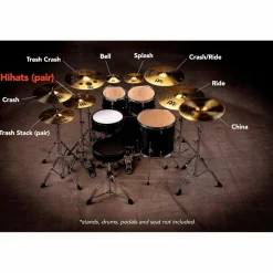 MEINL HCS Hi-Hat Cymbal Pair 14 in.