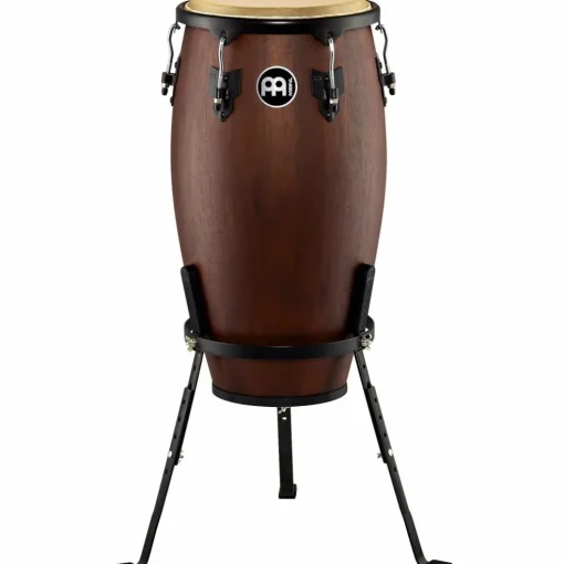 MEINL Headliner Designer Wood Conga with Basket Stand Vintage Wine Barrel 12-in.