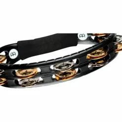 MEINL Traditional Handheld Molded ABS Tambourine Black