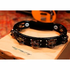 MEINL Traditional Handheld Molded ABS Tambourine Black