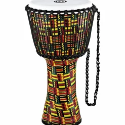MEINL Travel Series Rope Tuned Djembe with Synthetic Head in Simbra Finish 12 in.