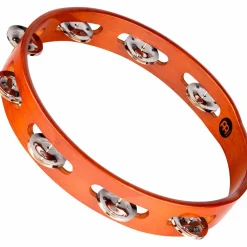 MEINL Wood Tambourine One Row Steel Jingles