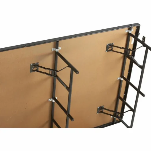 Midwest Folding Products 4' Deep X 6' Wide Single Height Portable Stage & Seated Riser 8 Inches High Pewter Gray Carpet