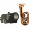 Miraphone 186-4U Series 4-Valve Gold Brass BBb Tuba with Hard Case