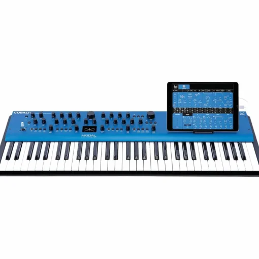 Modal Electronics Limited Cobalt8X 61-Key 8-Voice Extended Virtual Analog Synthesizer Essentials Bundle