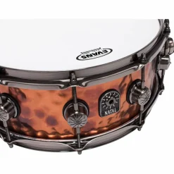 Natal Drums Meta Hand Hammered Snare 14 x 5.5 in. Old Bronze