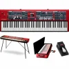 Nord Stage 4 73-Key Keyboard With Nord Soft Case, Single Pedal and Stand EX