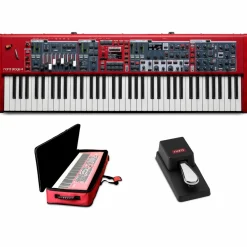 Nord Stage 4 73-Key Keyboard With Nord Soft Case and Single Pedal