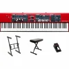 Nord Stage 4 88-Key Keyboard Essentials Bundle