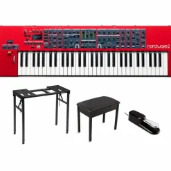 Nord Wave 2 61-Key Performance Synthesizer Essentials Bundle