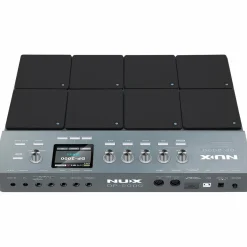 NUX DP-2000 Digital Percussion Pad with 8 Velocity Sensitive Pads, FX, and Bluetooth Black
