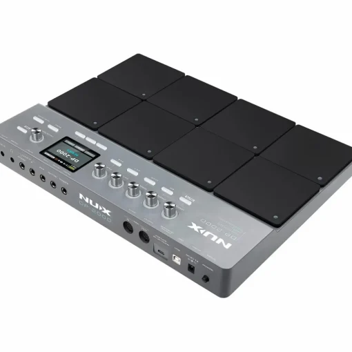 NUX DP-2000 Digital Percussion Pad with 8 Velocity Sensitive Pads, FX, and Bluetooth Black