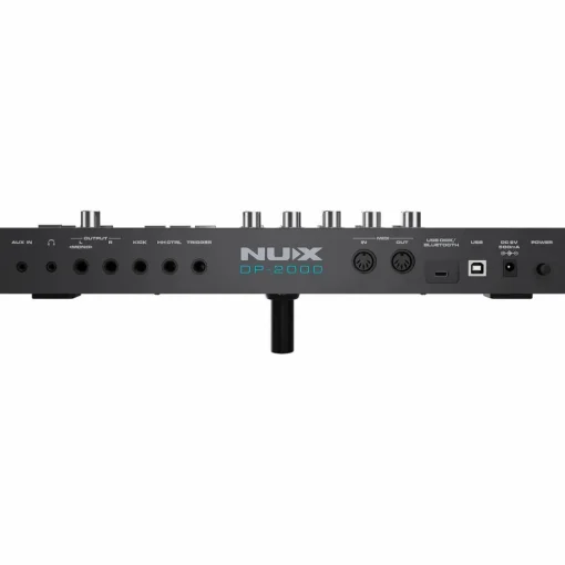 NUX DP-2000 Digital Percussion Pad with 8 Velocity Sensitive Pads, FX, and Bluetooth Black