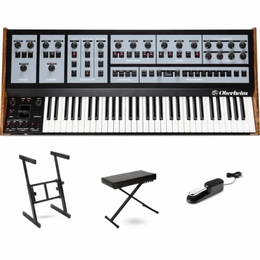 Oberheim OB-X8 8-Voice Polyphonic Analog Synthesizer Essentials Bundle