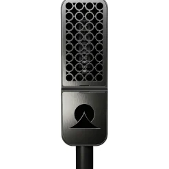 Ohma World Holes Ribbon Microphone Black & Stainless Steel