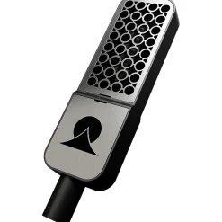 Ohma World Holes Ribbon Microphone Black & Stainless Steel