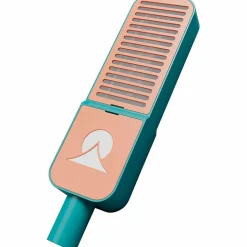 Ohma World Stripes Ribbon Microphone Teal & Apricot