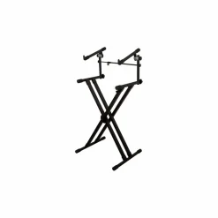 On-Stage Deluxe Heavy Duty X 2-Tier Keyboard Stand