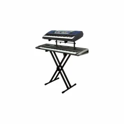 On-Stage Deluxe Heavy Duty X 2-Tier Keyboard Stand