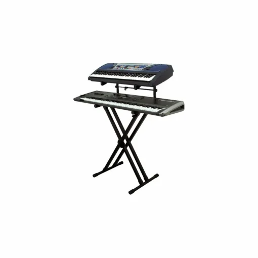 On-Stage Deluxe Heavy Duty X 2-Tier Keyboard Stand