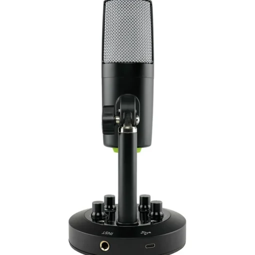 Open Box Mackie EM-CHROMIUM Premium USB Condenser Microphone with Built-in 2-Channel Mixer Level 2 197881102937