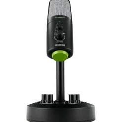 Open Box Mackie EM-CHROMIUM Premium USB Condenser Microphone with Built-in 2-Channel Mixer Level 2 197881102937