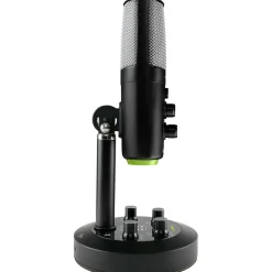 Open Box Mackie EM-CHROMIUM Premium USB Condenser Microphone with Built-in 2-Channel Mixer Level 2 197881102937