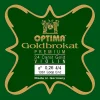 Optima Goldbrokat Premium 24K Gold Plated Steel Violin E String 4/4 Size, Light Steel, 26 guage loop end