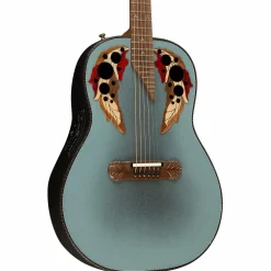 Ovation 1687GT Adamas Series Deep Acoustic-Electric Guitar Reverse Blue Burst