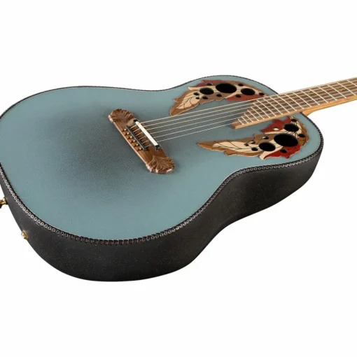 Ovation 1687GT Adamas Series Deep Acoustic-Electric Guitar Reverse Blue Burst