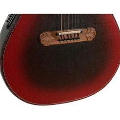 Ovation 2087GT Adamas Series Deep Contour Acoustic-Electric Guitar Reverse Red Burst