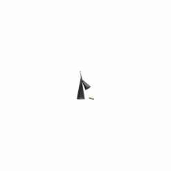 Overseas Connection Ghana Double Gonkogwe Bell With Stick Black 14 in.