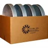 Panyard Jumbie Jam Educator's Steel Drum 4-Pack with Table Top Stands Silver