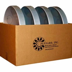 Panyard Jumbie Jam Educator's Steel Drum 4-Pack with Table Top Stands Silver