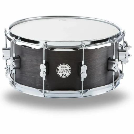 PDP by DW Black Wax Maple Snare Drum 14x6.5 Inch
