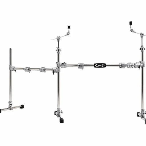 PDP by DW Chrome Plated Main and Side Drum Rack Package