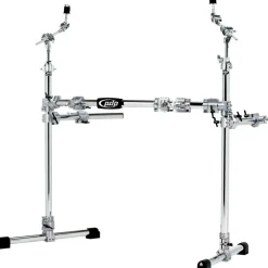 PDP by DW Chrome-Plated Drum and Cymbal Rack Package