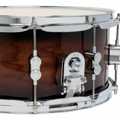 PDP by DW Concept Maple Exotic Snare Drum 14 x 6.5 in. Walnut to Charcoal Burst