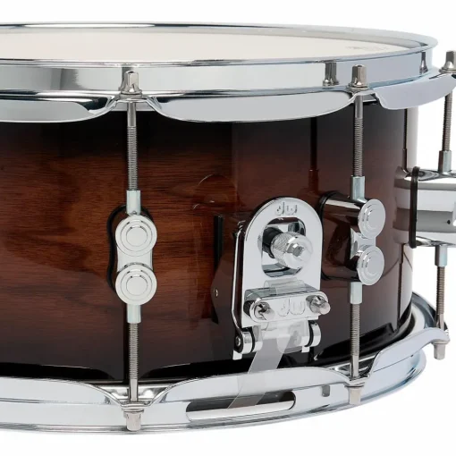 PDP by DW Concept Maple Exotic Snare Drum 14 x 6.5 in. Walnut to Charcoal Burst