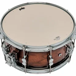 PDP by DW Concept Maple Exotic Snare Drum 14 x 6.5 in. Walnut to Charcoal Burst