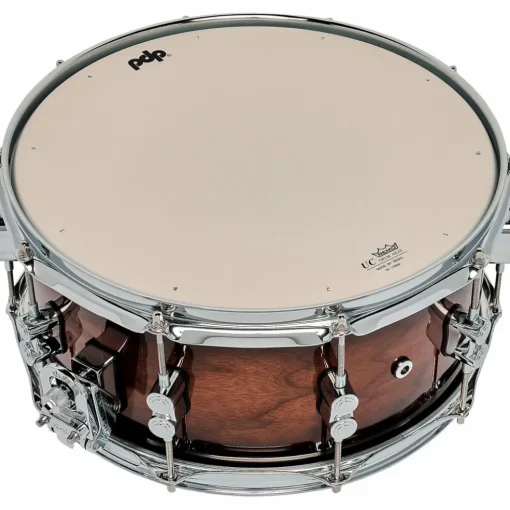 PDP by DW Concept Maple Exotic Snare Drum 14 x 6.5 in. Walnut to Charcoal Burst