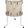 PDP by DW Concept Maple Floor Tom with Chrome Hardware 18 x 16 in. Twisted Ivory
