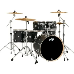 PDP by DW Concept Maple 6-Piece Shell Pack With Chrome Hardware Carbon Fiber